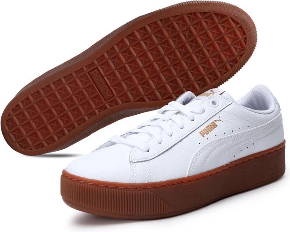 puma vikky platform wit