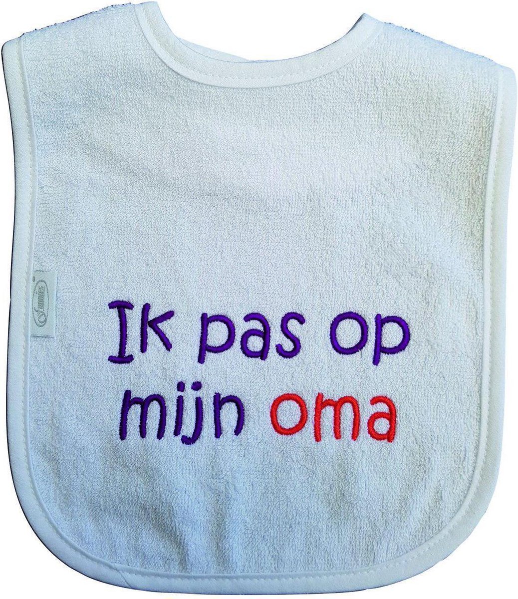 Goedkoopste Witte slab met Ik pas op mijn oma
