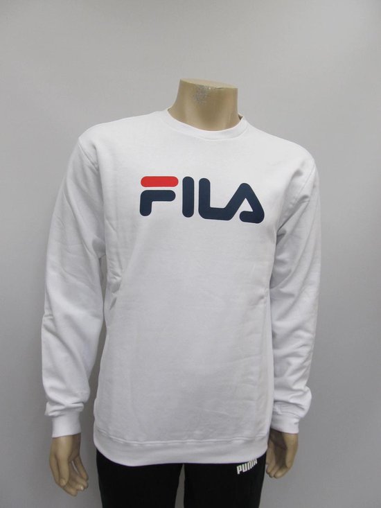 Fila classic pure crew sweater wit 681091m67 maat S bol