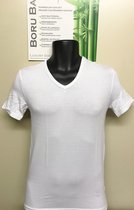 Bamboo T-Shirt 2314 Extra Lang - Wit - L