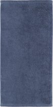 Cawö Lifestyle Uni Handdoek - Nachtblau 50x100