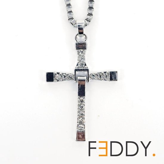 Ketting + CZ cross The Fast and The Furious