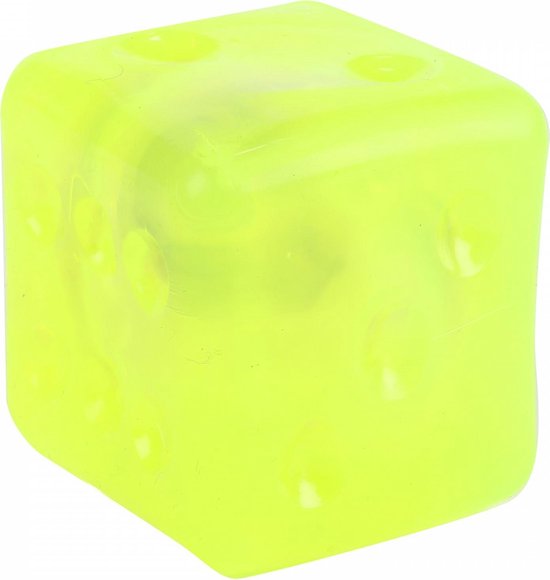 Thumbnail van een extra afbeelding van het spel Toi-toys Dobbelsteen Met Licht 4 Cm Geel