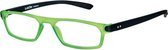 Lookofar Leesbril Duo Groen/zwart Sterkte +1,50 (le-0182e)
