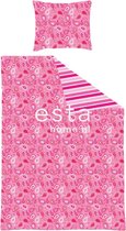 ESTAhome dekbedovertrek paisleys fuchsia roze - 155705