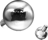 Dermal balletje 2 mm ©LMPiercings