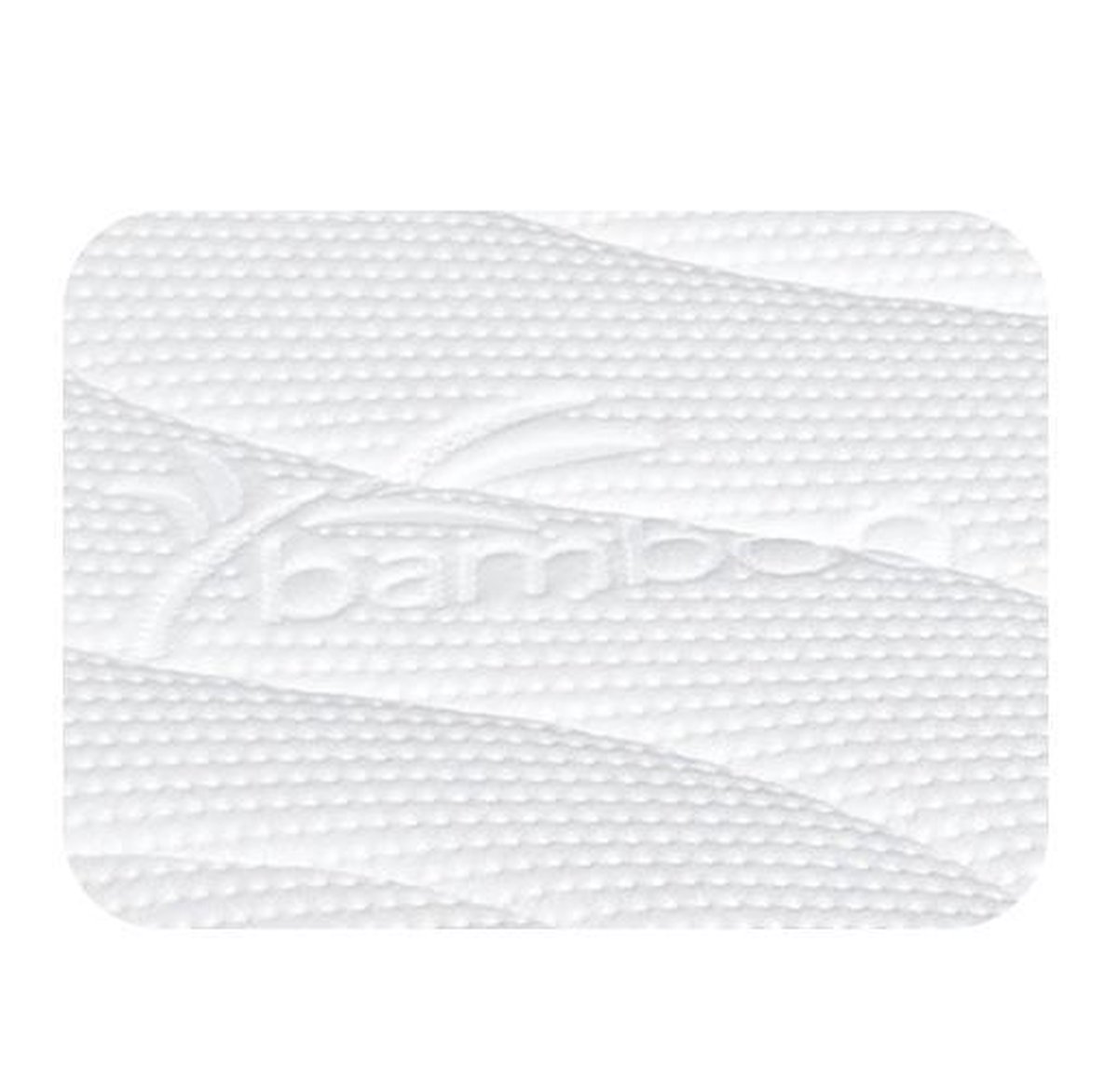Bamboe - Traagschuim Nasa Visco - Topmatras Topdekmatras - 100x220 - 7cm dik