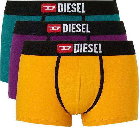 Diesel - Heren - 3-Pack Damien Boxershorts - Multicolor - S | bol.com
