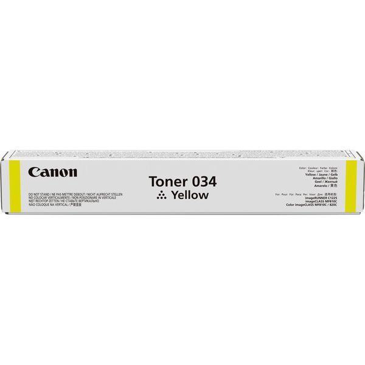 CANON Toner 034 Yellow