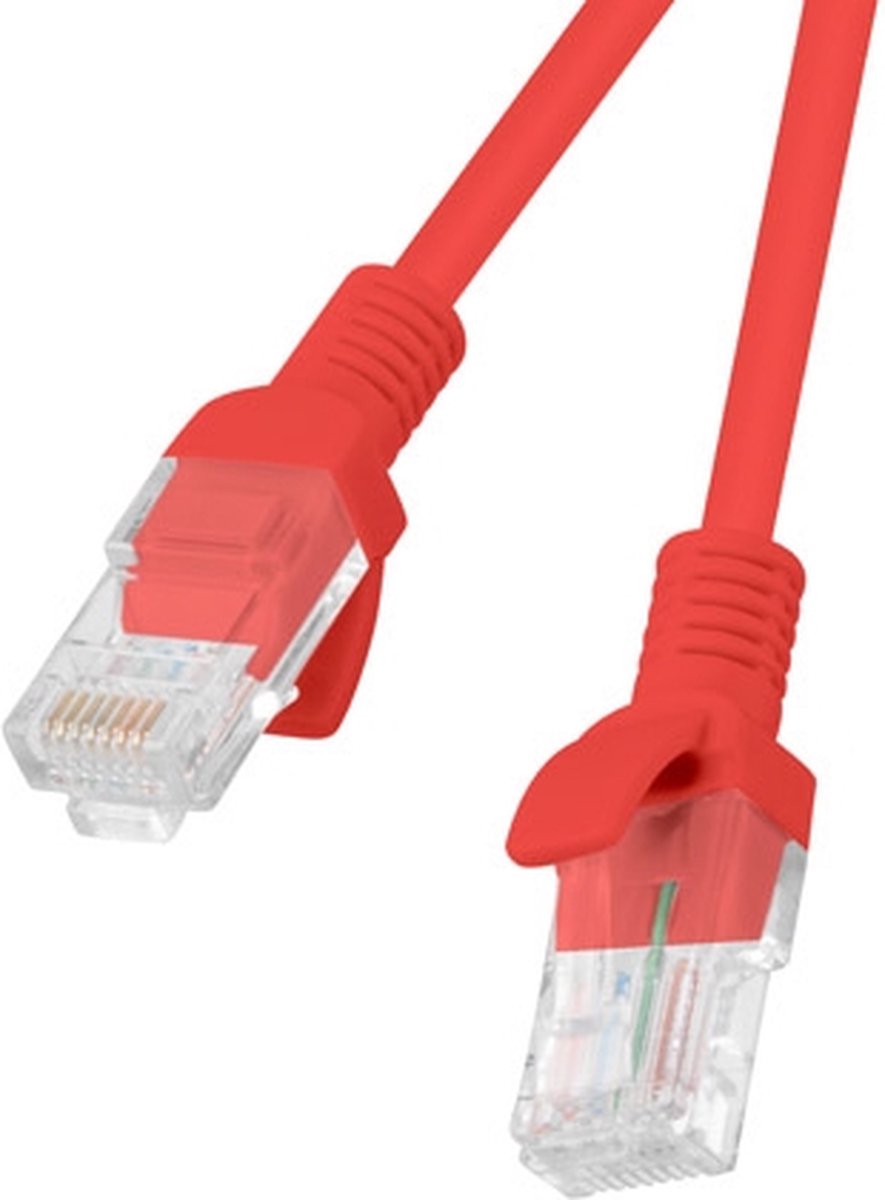 Lanberg Patchcord Utp-Kabel Voor Switch, Router, Modem, Snelle Verbinding 0-25M