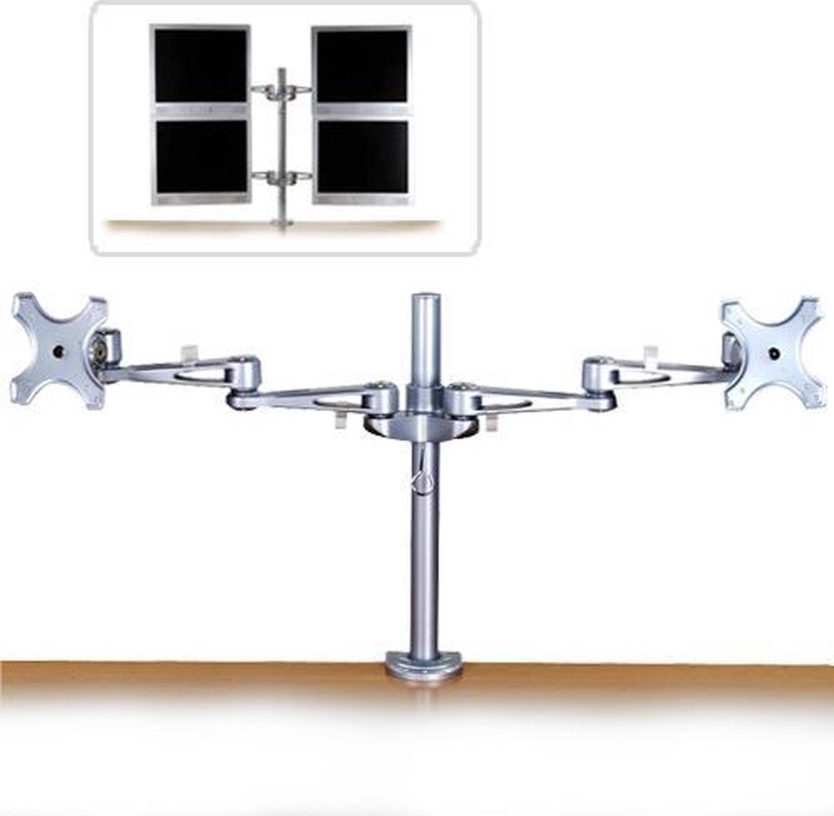Lindy Modularer LCD Dual-Monitorarm