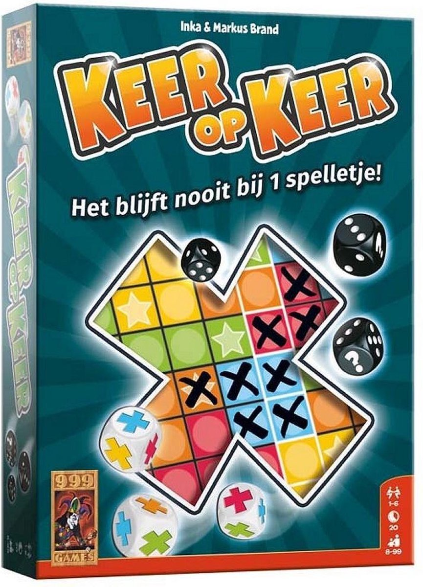 Keer op Keer Dobbelspel - 999 Games