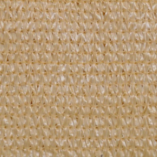 vidaXL Pare-soleil HDPE triangulaire 3,6x3,6x3,6 m beige