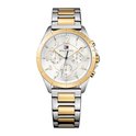 Tommy Hilfiger TH1781607 horloge dames - zilver en goud - edelstaal
