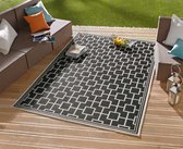 Binnen & buiten vloerkleed Bay - zwart 160x230 cm