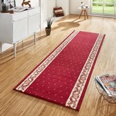 Design loper Floret - rood 80x250 cm