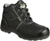 Chaussure de travail Safety Jogger Bestboy - Modèle haut - S3 - Taille 46 - Noir