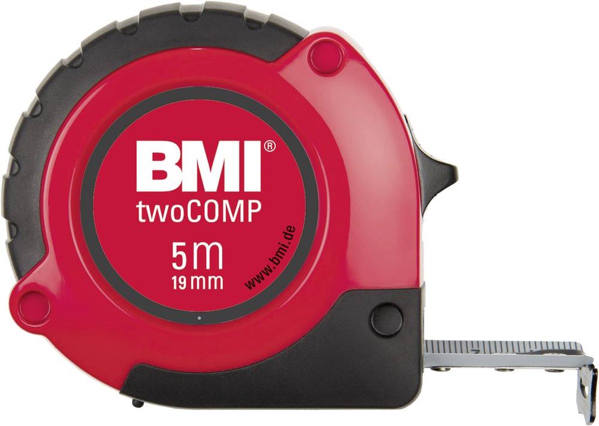 BMI twoCOMP 472341021M Rolmaat 3 m Staal - BMI