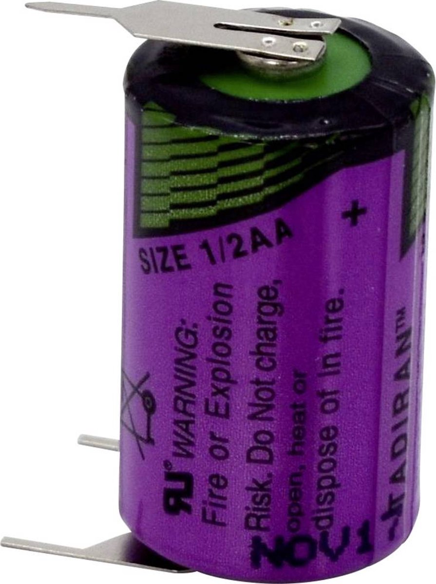 Tadiran Batteries SL 350 PT Speciale batterij 1/2 AA U-soldeerpinnen Lithium 3.6 V 1200 mAh 1 stuk(s)