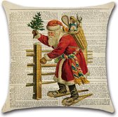 Kussenhoes - Decoratieve kussenhoes 45x45 cm - Kerst A1