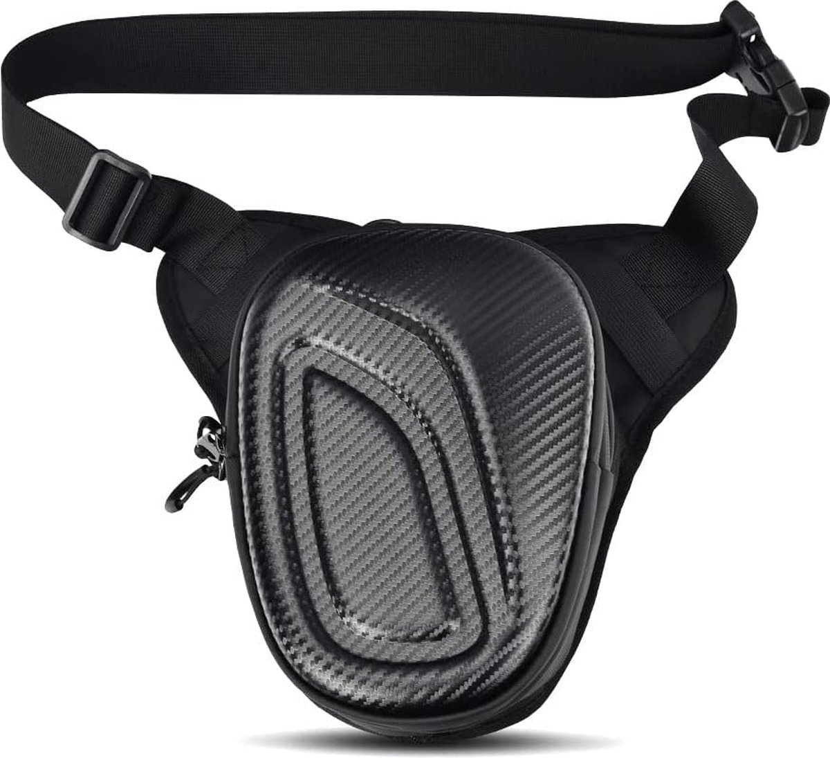 ROCKBROS Sacoche de Jambe Moto, Sac Moto Étanche avec Bandoulière