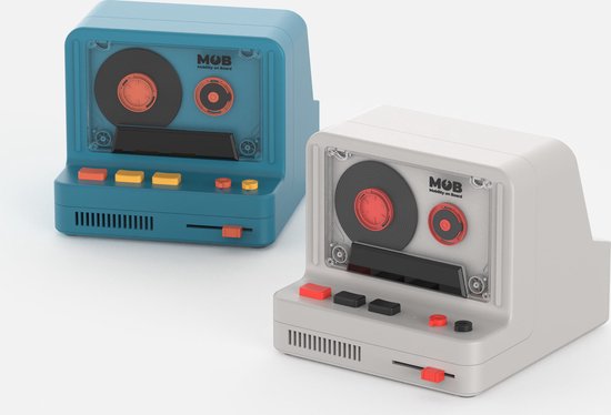 Mobility on Board, RS-80 Retro Look Bluetooth Luidspreker Polaroid 5W, Pauwblauw van MOB — afbeelding 3
