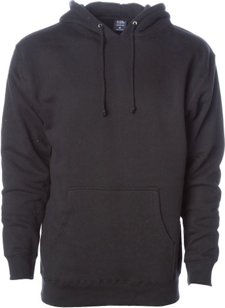 Independent Men´s Heavyweight Hooded Pullover – M Zwart