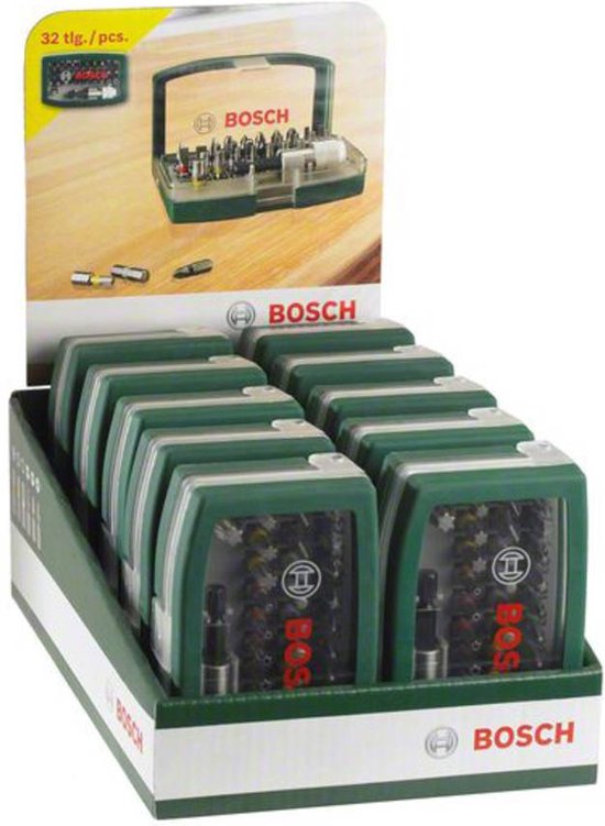 Bosch Schroefbitset met kleurcodering - 32-delig - Bosch