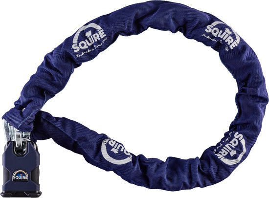 E-Bike fietsslot Squire SS50CS/G4 met 1200mm ketting incl. gratis muuranker van Squire — afbeelding 3