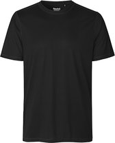 Bol.com Herensportshirt 'Performance' met korte mouwen Black - XL aanbieding