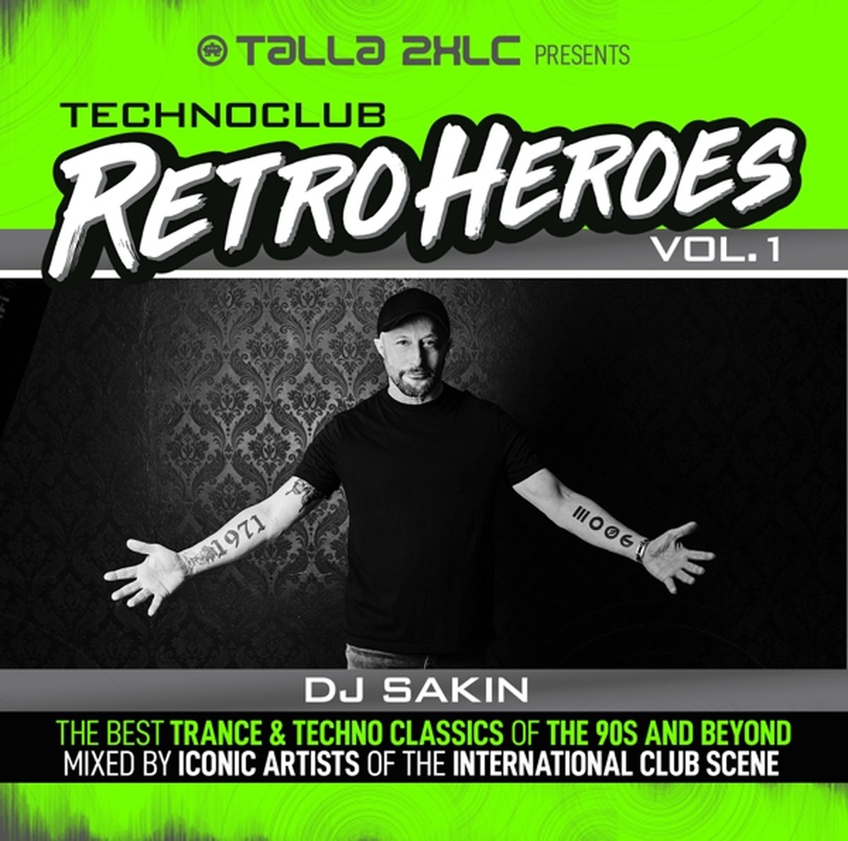 V/A - Talla 2xlc Presents Techno Club Retroheroes Vol.1 (CD) - V/a
