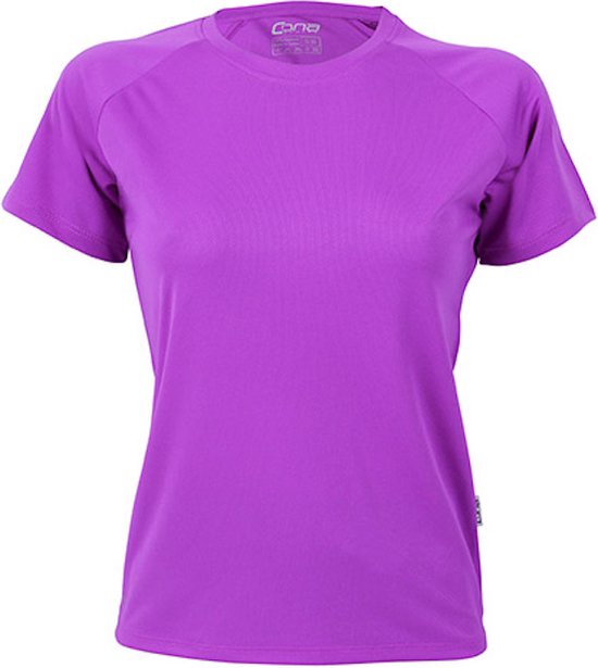 Damessportshirt 'Tech Tee' met korte mouwen Violet - M