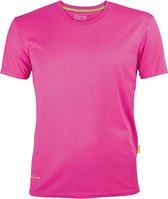 Herensportshirt 'Evolution Tech Tee' met korte mouwen Magenta - XS