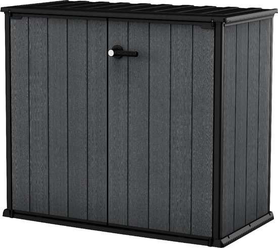 Keter Cortina Bella Opbergkast - 140x73,5x120 cm - Grijs