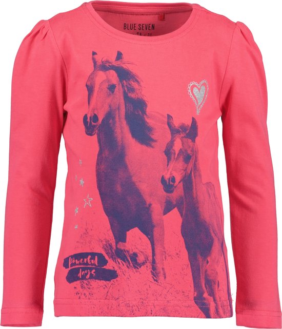 Blue Seven HORSES Meisjes t-shirt Maat 122