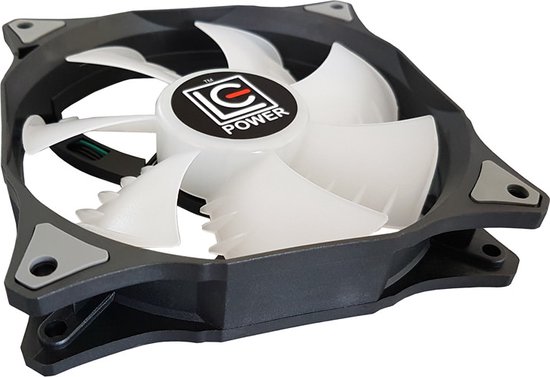 LC-Power LC-CC-120-RGB CPU Cooler - CPU-koeler - 1x 120mm RGB fan - 125mm radiator