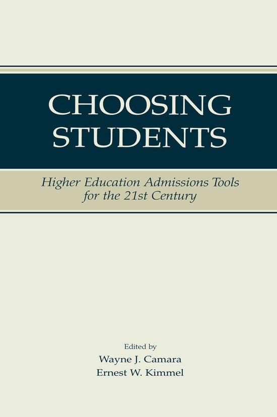 Choosing Students - cover