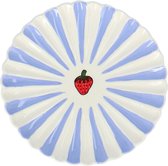 Dishes & Deco - Ontbijtbord Coquille Strawberry 20cm - Kleine borden