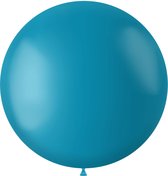 Folat - ballon XL Calm Turquoise Mat 78 cm - 1 stuks