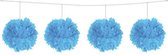 Folat - Pompom slinger lichtblauw
