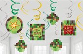 Amscan - TNT Party - Hangdecoratie (12 stuks)