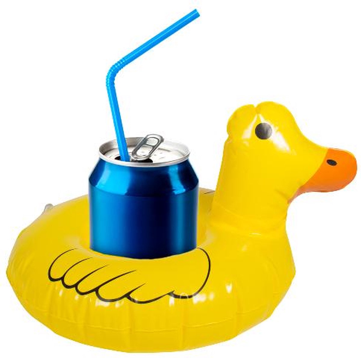 Folat - Opblaasbare drankenhouder eend