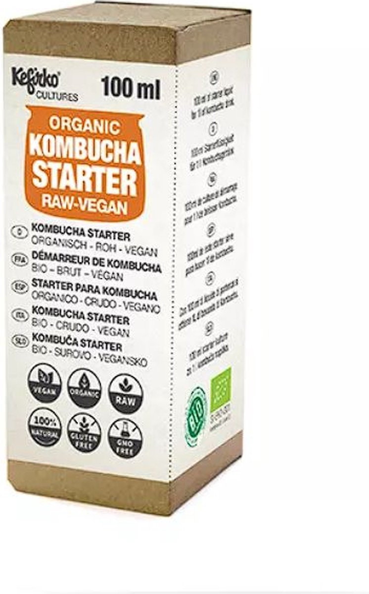 Kefirko - Starter Kambucha Kant en Klaar - Thee - 100 ml