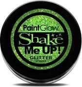 PaintGlow Glitter Shaker Neon UV Mint Green 3 gram