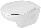 Plieger Smart hangtoilet – diepte 54 cm – met softclose zitting – glans wit