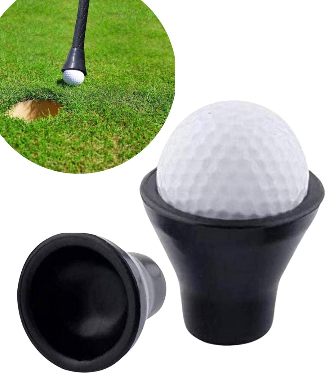 Golfbal pick up - Click on - Golfbal pakker Putter - Zonder schroeven - Voor de Putter - Golfbal hengel - Ball retriever - Golfaccesoires - Golfbal oppak systeem - Zonder te bukken - Golfbal zuignap - Merkloos