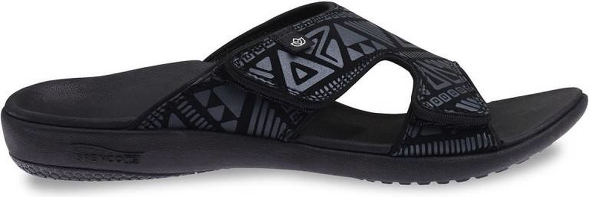 Spenco - Slippers Kholo Tribal heren - Schoenmaat: 44 (28.5 cm)
