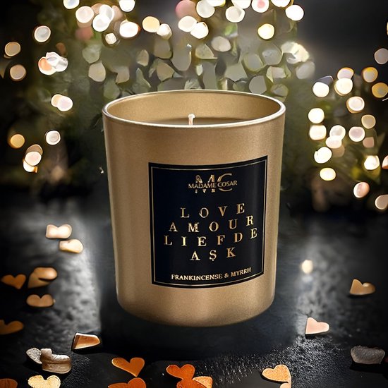 Madame Cosar - Love Candle Crackling - Frankincense & Myrrh