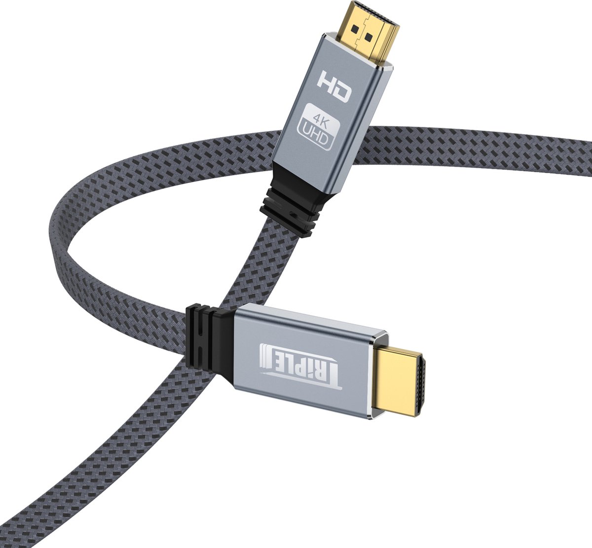 Câble HDMI Thomson 5 Mètres – Connecteurs Plaqués Or, Noir, état Très Propre