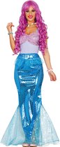 Fiestas Guirca Dress Guirca Mermaid Ladies Polyester Blauw Taille L